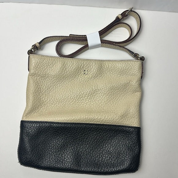 Kate Spade Black and Cream Crossbody Bag - Picture 1 of 14